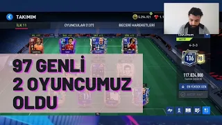 97 GENLİ 2 OYUNCUMUZ OLDU - YENİ TRANSFERLER - FIFA MOBİLE 22