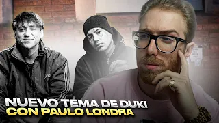 RODRIGO QUESADA REACCIONA AL NUEVO TEMA DE PAULO LONDRA CON DUKI "PARTY EN EL BARRIO"