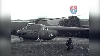 Násilný přechod vodního toku zesíleného tankového pluku za boje v hloubce nepřátelské obrany (1959)