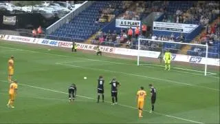 Goals from Mansfield 3-1 Notts County, pre-season friendly, 12July2014