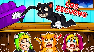 !NOS ESCONDEMOS DE CARTOON CAT DEBAJO DE MI CASA! 😨😱 | SRGATO VS CARTOON CAT EN MINECRAFT