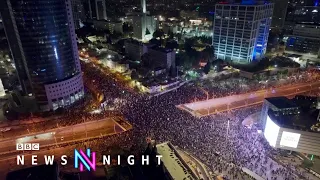 Israel’s political dividing lines return amid intensifying violence - BBC Newsnight