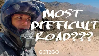 WADI BANI AWF: MOST DIFFICULT ROAD in the Middle East?