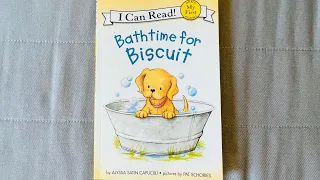 Bath time for Biscuit (read aloud)