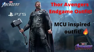 Marvel's Avengers Thor Avengers Endgame Suit Gameplay (PS5)