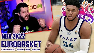 Η ΕΘΝΙΚΗ ΣΤΟ EUROBASKET!! | NBA2K22 EUROBASKET