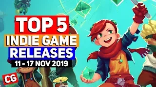 Top 5 BEST NEW Indie Game Releases: 11 - 17 Nov 2019 (Upcoming Indie Games) [Sponsor: Figment]