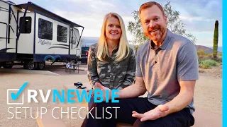 RV NEWBIE: ✅ SETUP CHECKLIST (KYD)