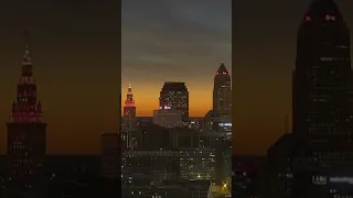 TIMELAPSE: 2024 total solar eclipse in Cleveland on April 8