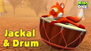 Jackal & drum | Stories for Kids| Stories for children |Panchtantra stories |Kidsone