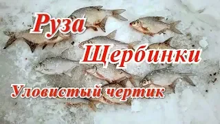 Рыбалка на Рузском водохранилище. Зима. Щербинки.