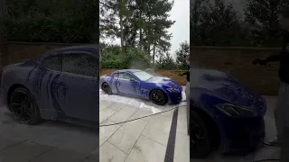 Watch as we pamper this stunning Maserati GranTurismo with a meticulous maintenance wash!