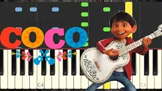 Proud Corazón From "Coco" - Anthony Gonzalez - Synthesia - Piano Cover - Tutorial
