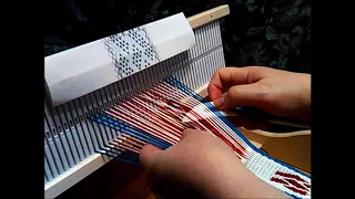 How to Double Face Inkle Weave With Rigid heddle