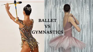 Балет vs Гимнастика | Ballet vs Rhythmic Gymnastics