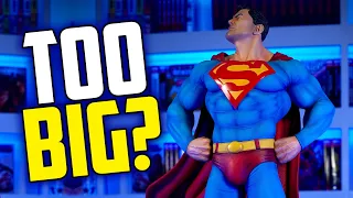 Is this SUPERMAN 1:3 Scale Statue by Legendary Beast Studio TOO BIG?