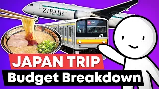 How Much I Spent Traveling to Japan
