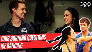 What is an Edge? 🇺🇸 Madison Chock and Evan Bates answering Burning Questions! ⛸