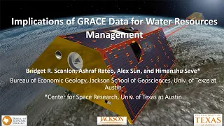 Implications of GRACE data for Water Resources Management