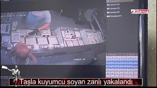 Taşla kuyumcu soyan zanlı yakalandı