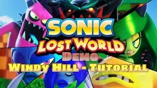Sonic Lost World 3DS Demo - Windy Hill: Tutorial