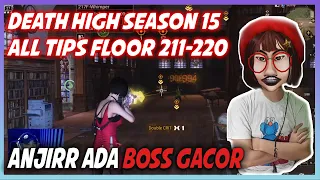 Death High Season 15 Floor 211-220 - Lifeafter DH Tips Boss Floor