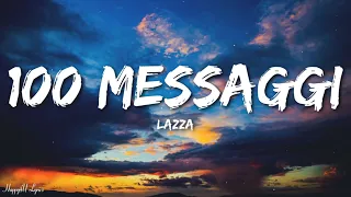 Lazza - 100 MESSAGGI (Testo/Lyrics)