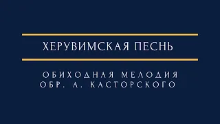 Херувимская песнь (обиходная мелодия) гарм. А.Касторского Cherubic hymn (Obykhod chant) A. Kastorsky