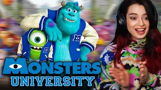 Monsters University is SO good, holy smokes! FIRST TIME WATCHING Reaction & Review