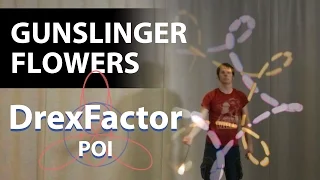 How to do Gunslinger Flowers & Hybrids: Poi Gunslingers 101 Tutorial