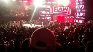 Off air Dean Ambrose fair well speach/send off on the 4/8/19 WWE Raw after Wrestlemania