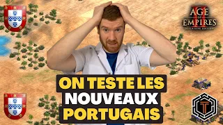 On teste les nouveaux Portugais en RM 1vs1 sur Age of Empires II