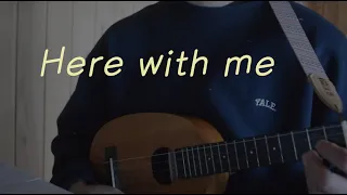 d4vd - Here with me (ukulele cover) | Chords