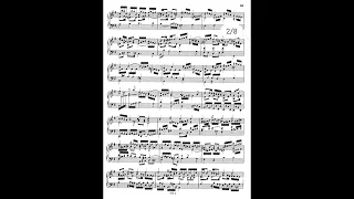 Handel Fugue in E minor on harpsichord HWV 429