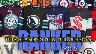 The 2023-24 Season's New NHL Jerseys RANKED