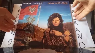 for sale: Robert PLANT: Now and Zen LP 1988. Led Zeppelin singer. Jimmy Page guitar