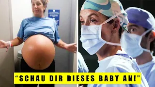 Arzt fiel fast in Ohnmacht, als das Baby so groß war, dass es fast "wie ein Kleinkind aussah"