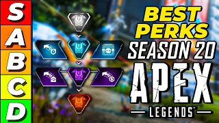 Ranking and Explaining Every Legend Perk In Season 20! (All 100 Ranked!)