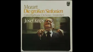 Mozart symphony No,34 Krips Concertgebouw orchestra