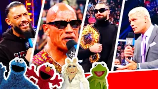 Cody Slaps The Rock But It’s Muppet Voices, Smackdown 3-8-24