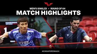 Lee Sangsu vs Emmanuel Lebesson | MS R64 | Singapore Smash 2023