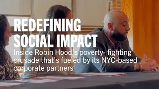 Inside Robin Hood's poverty-fighting crusade that's fueled by its NYC-based corporate partners