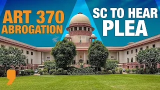 Supreme Court to Hear Pleas on Abrogation of Article 370 On July 11 | Significance & details | News9