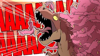 T-Rex Flamingo Attack (Jurassic World Comic Dub)