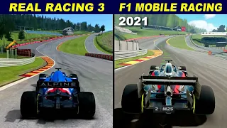 Real Racing 3 vs F1 Mobile Racing 2021 - Graphics Comparison
