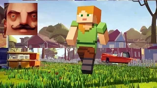 Hello Neighbor - My New Neighbor Minecraft Alex Act 3 Gameplay Walkthrough