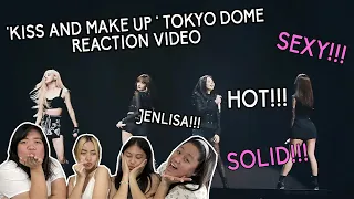 BLACKPINK KISS AND MAKE UP  TOKYO DOME  Reaction Video | PinkpunkTV