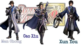 Dynasty Warriors 7//8//9 Characters Comparison