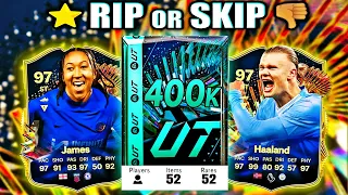 RIP or SKIP: 400k PREMIER LEAGUE TOTS PACKS ⭐ #fc24