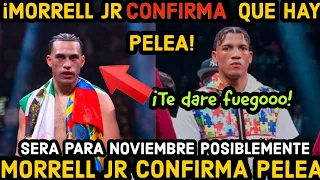 DAVID MORRELL CONFIRMA pelea con DAVID BENAVIDEZ para noviembre PROXIMO😱🔥